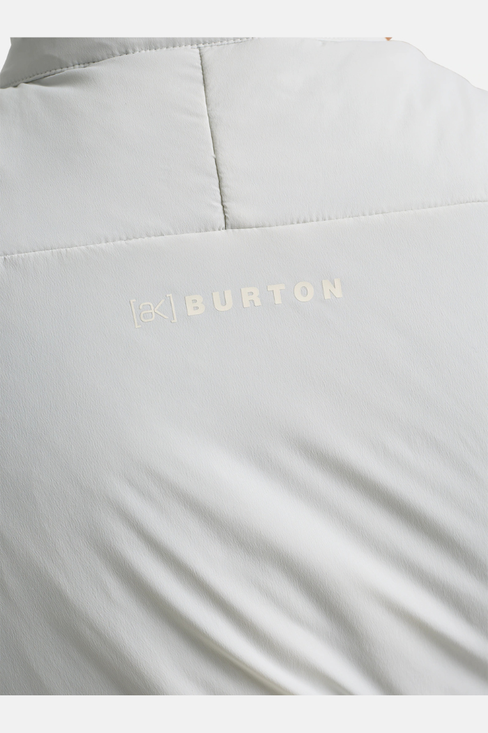 Burton Mns AK Helium Stretch Insulated Chaleco Gray Cloud