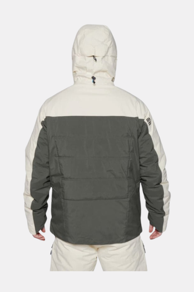 Elevenate Men's St Moritz Chaqueta Gray Green