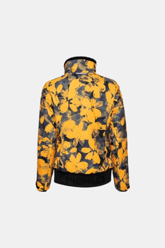 Head Demi Chaqueta Pop/Art/Flower/Yellow
