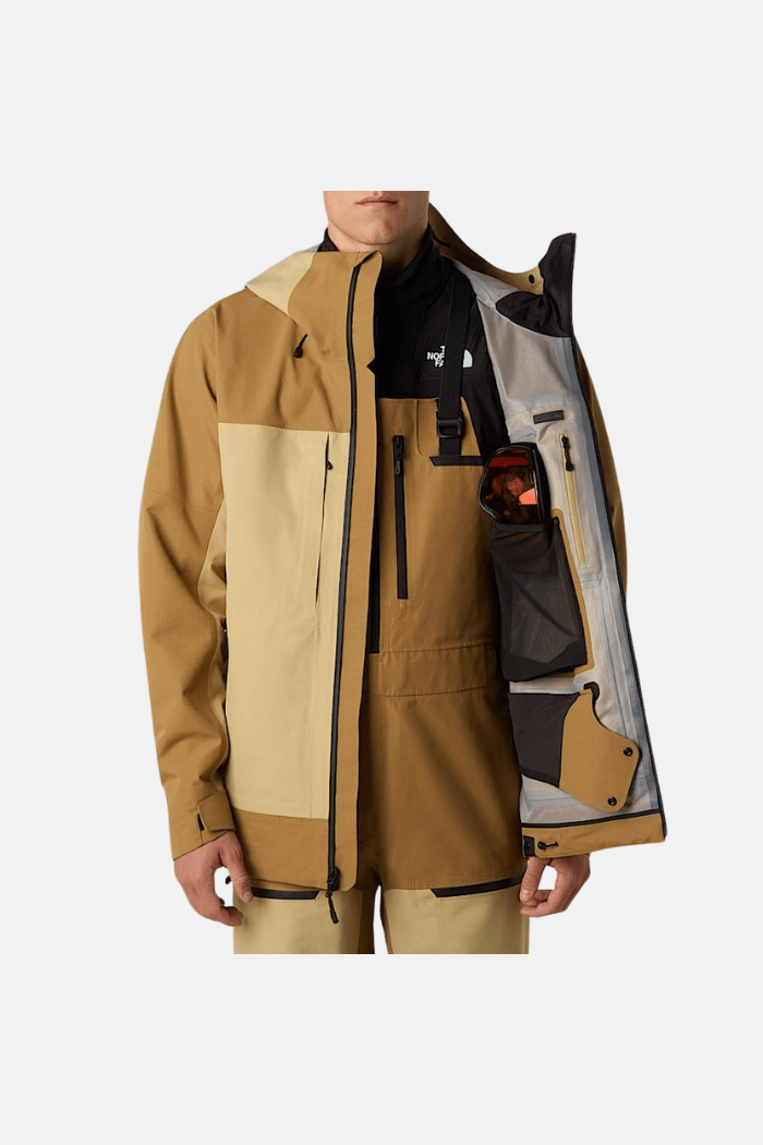 The North Face Mns Ceptor Chaqueta Utility Brown-Khaki Stone
