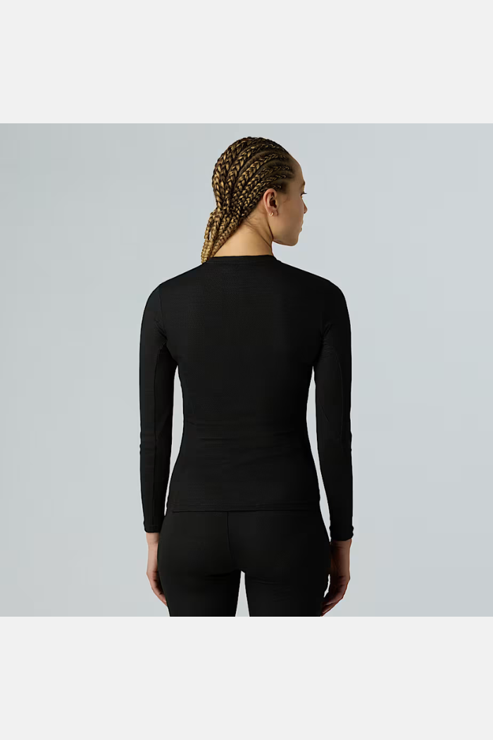 The North Face Wms Easy L/S Camiseta Técnica TNF Black