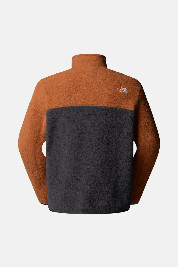 The North Face Yumiori 1/4 Zip Forro Polar Asphalt Grey/Burnt Umber/Summit Gold