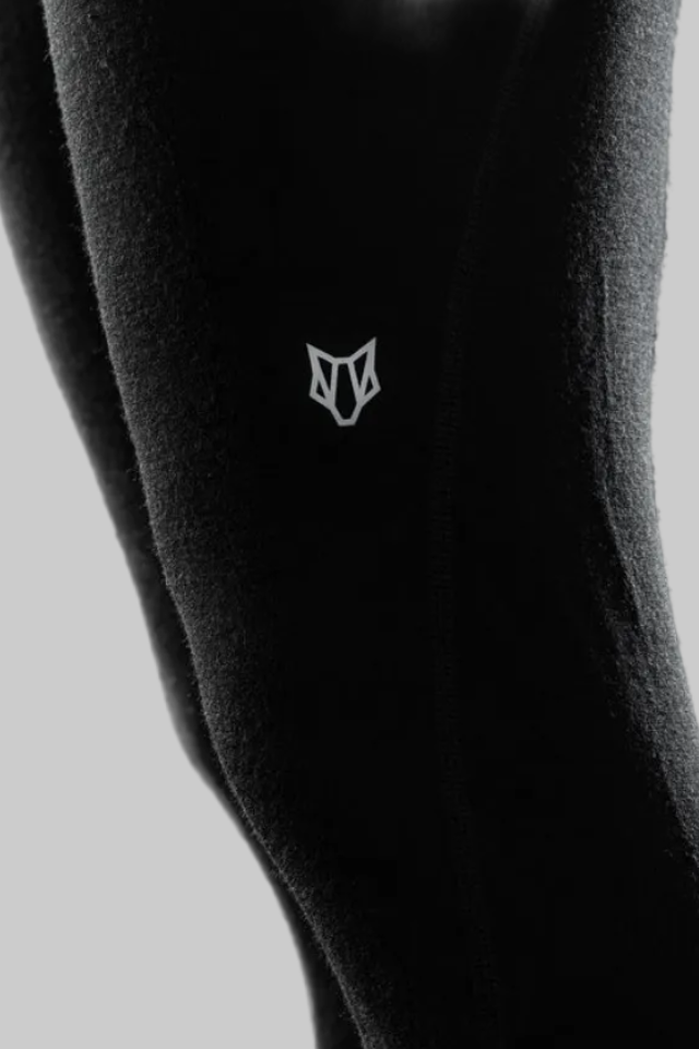 Woolf Merino Roni 100% Merino Pantalón Técnico Black