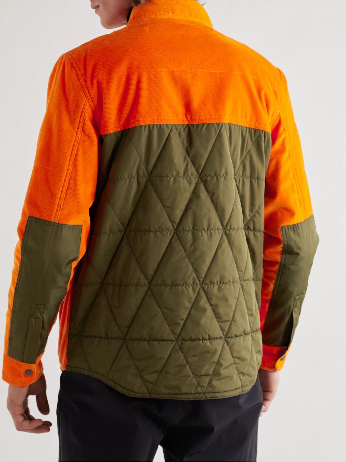 Aztech Zaugg Men's Cotton Jacket Orange Crush