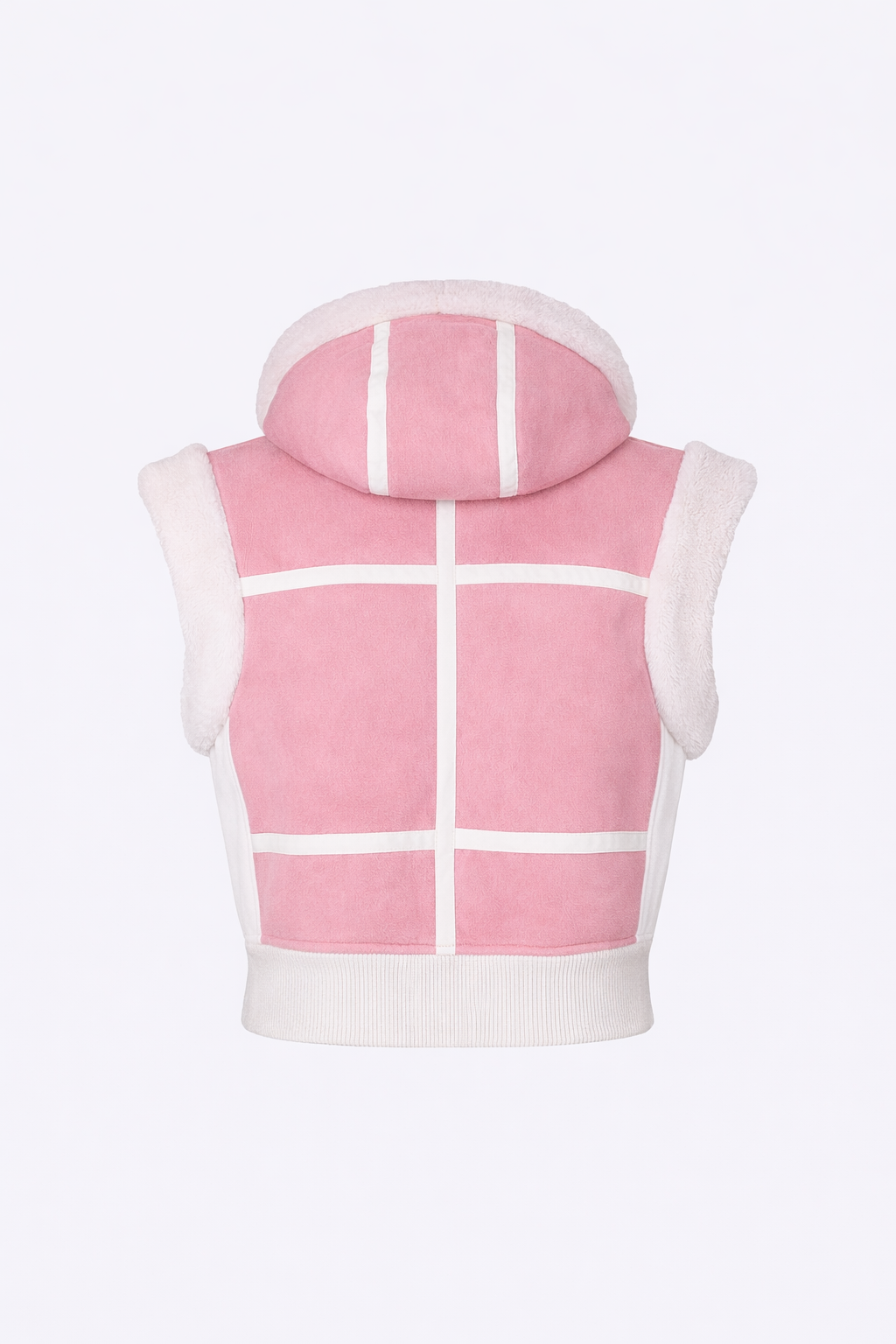 Bogner Feli-L Chaleco de Piel Vibrant Rose