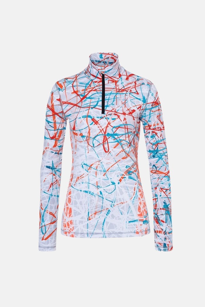 Bogner Fire + Ice Ilvy Camiseta Térmica White/Red/Blue