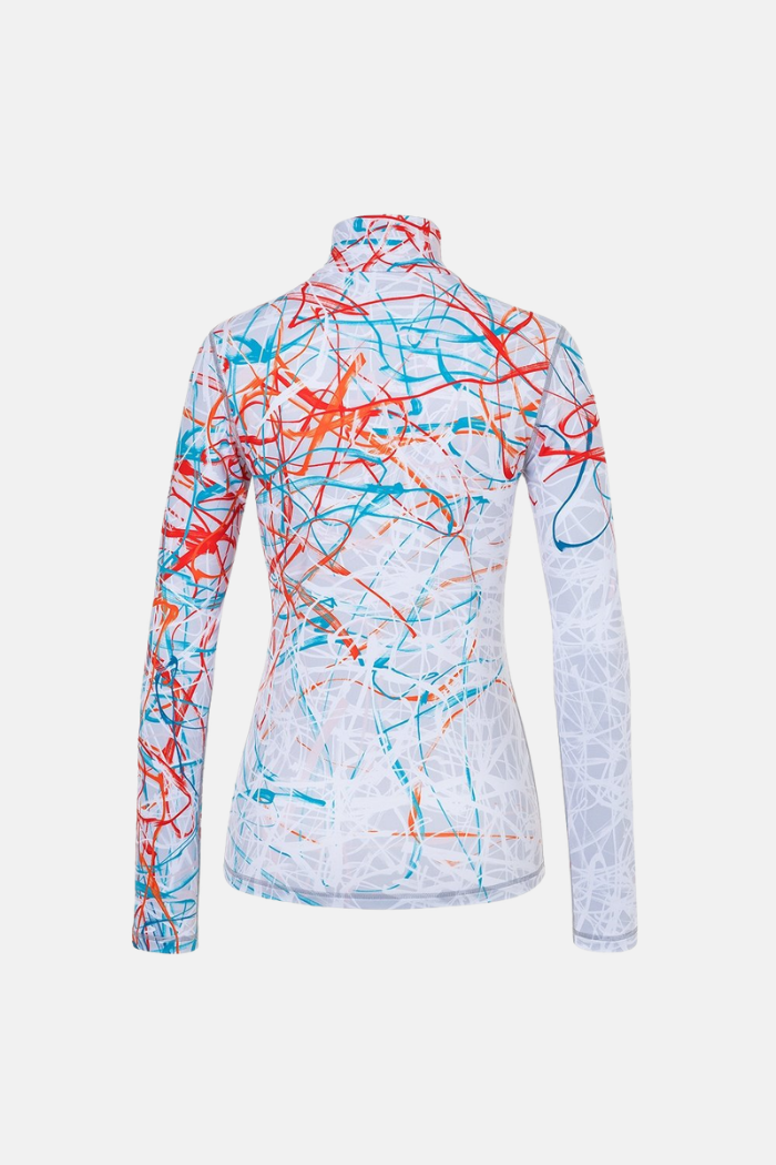 Bogner Fire + Ice Ilvy Camiseta Térmica White/Red/Blue
