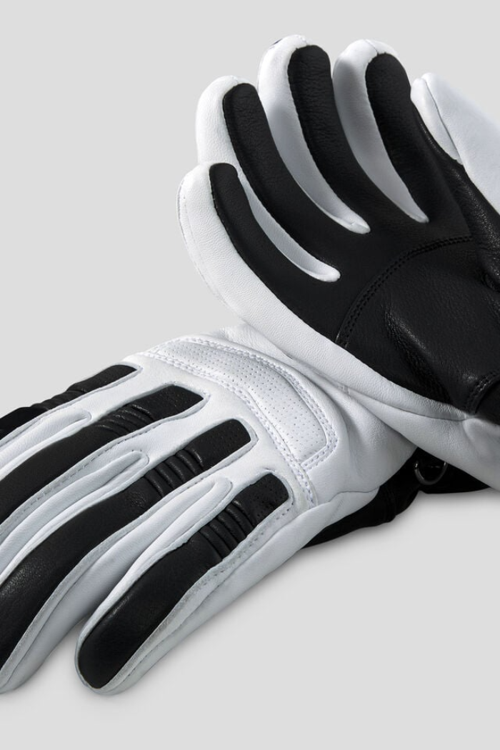 Bogner Lidia Guantes Off White/ Black 