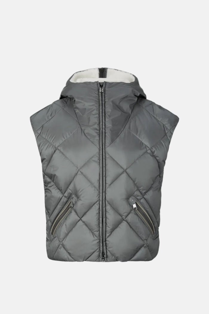 Bogner Marla Chaleco Plumas Gris