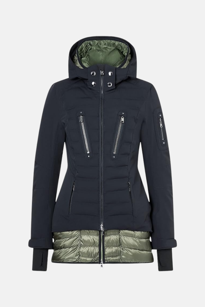 Bogner Rachel Chaqueta Negro/VerdeOliva