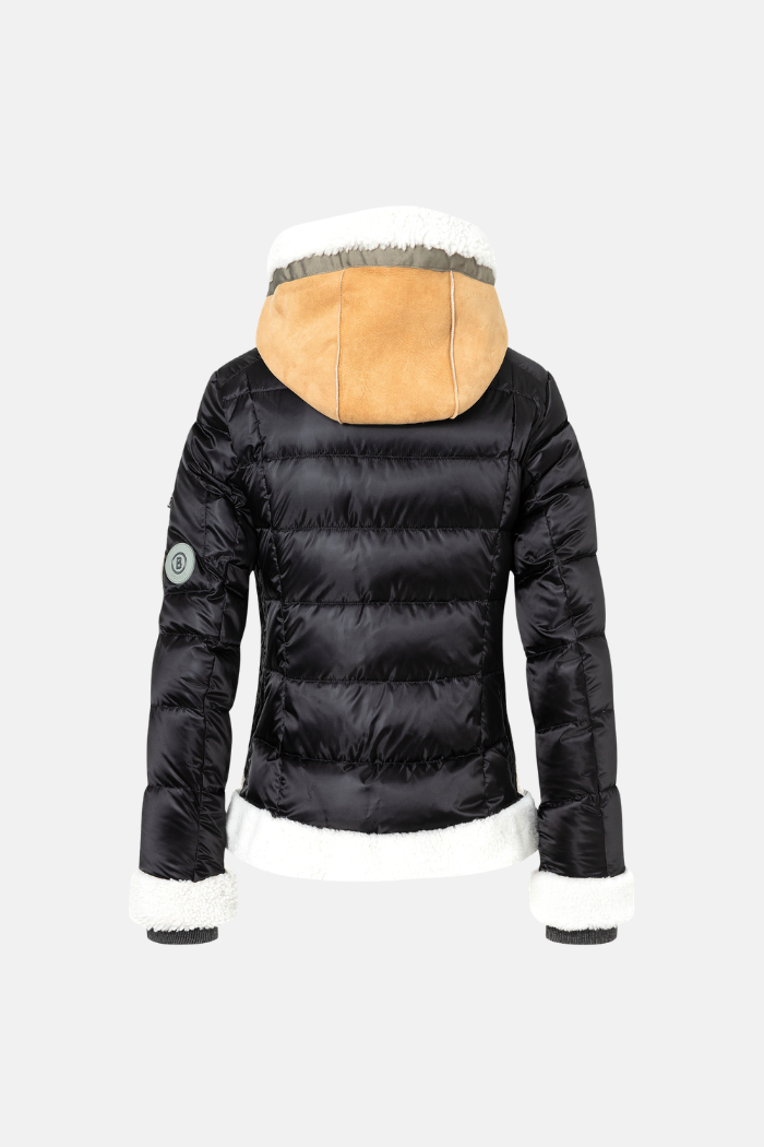 Bogner Riana Down Ski Chaqueta Black/Camel