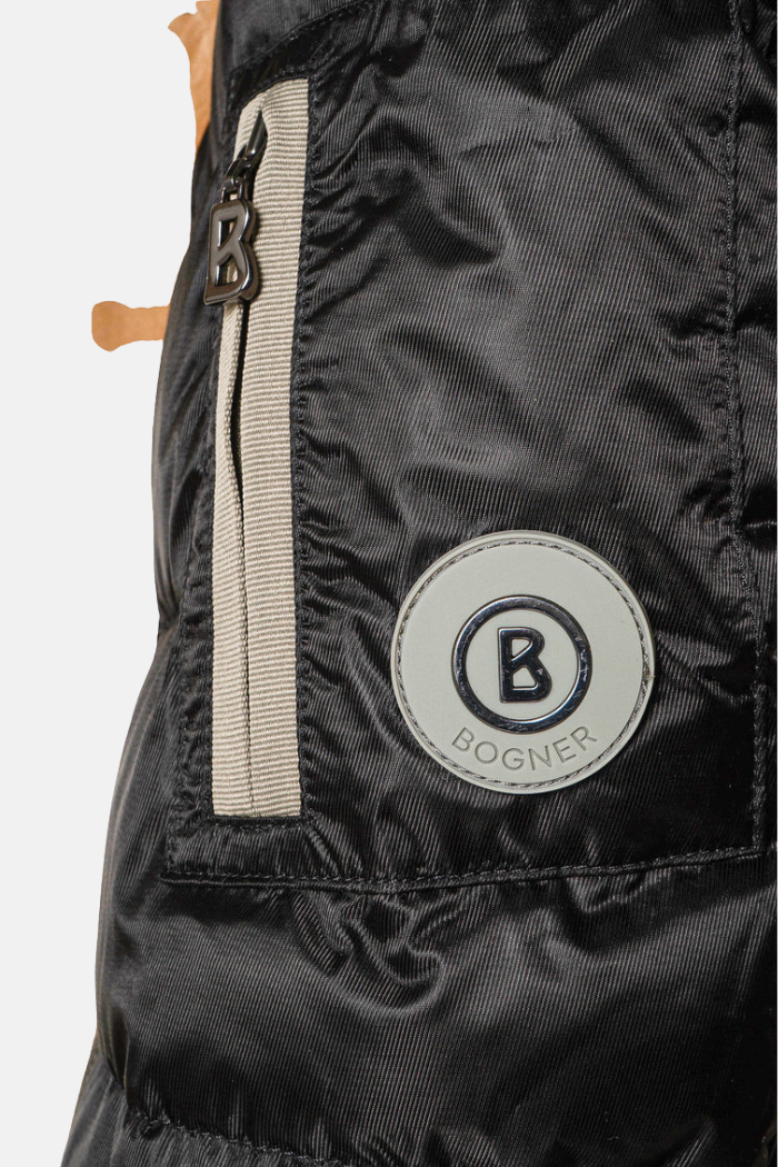 Bogner Riana Down Ski Chaqueta Black/Camel