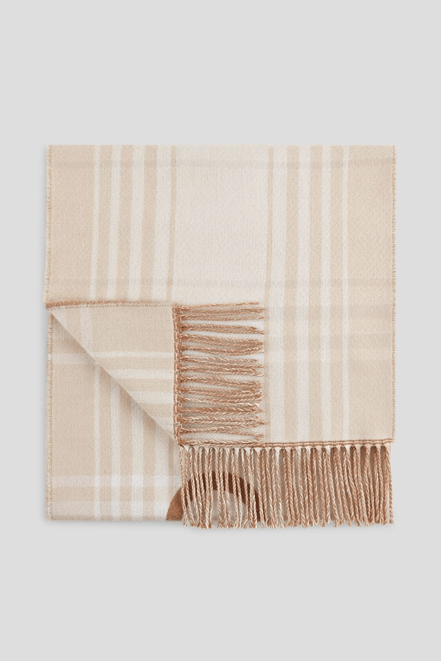 Bogner Scarf -1 Bufanda Eggshell