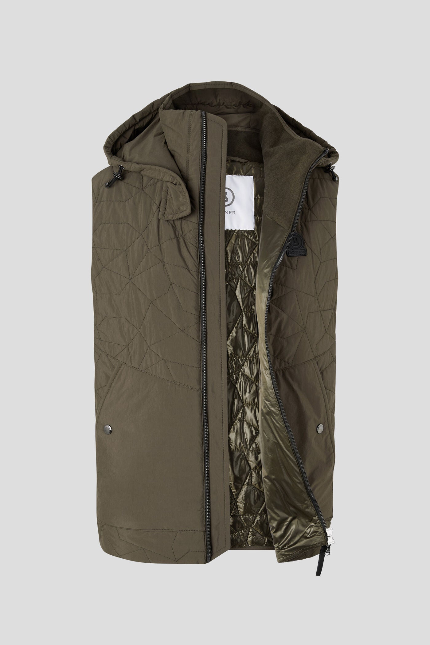 Bogner Simon Chaleco Acolchado Khaki