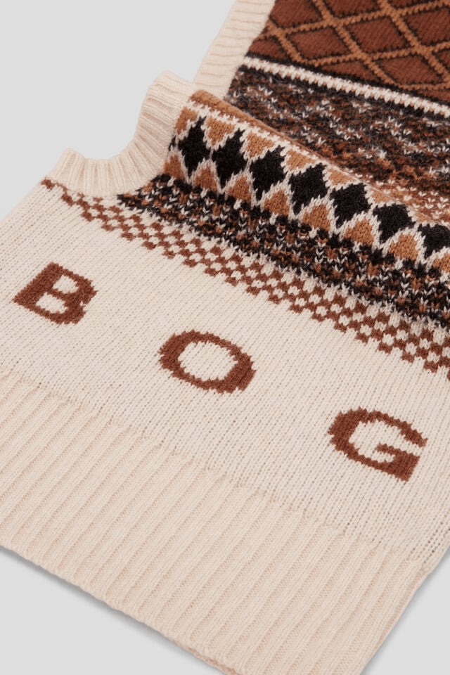 Bogner Torie Capucha De Punto Chocolate