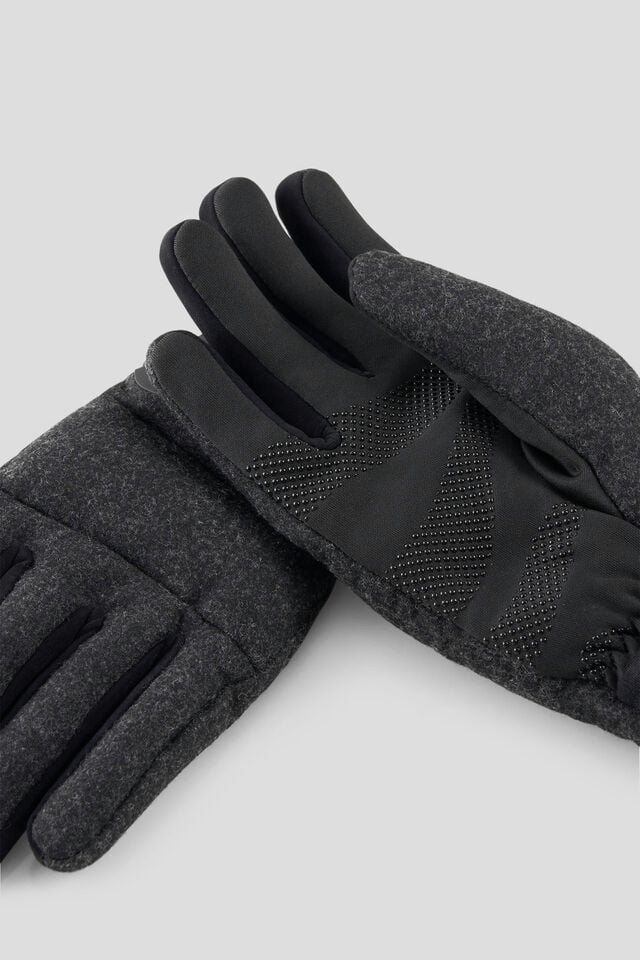 Bogner Walker Guantes Grey