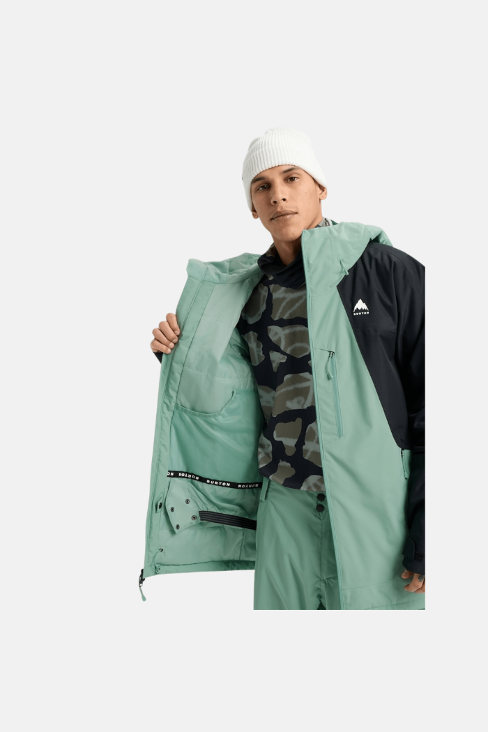 Burton Mns Reserve 2L Insulated Chaqueta Soft Sage / True Black