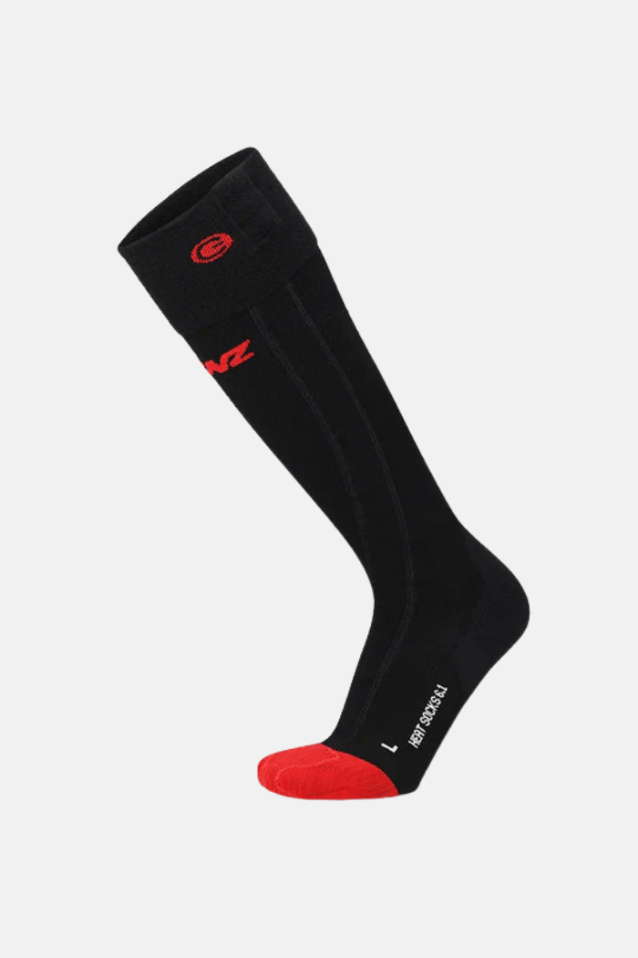 Lenz Heat 6.1 Toe Cap Merino Compression Calcetines Calefactables Black