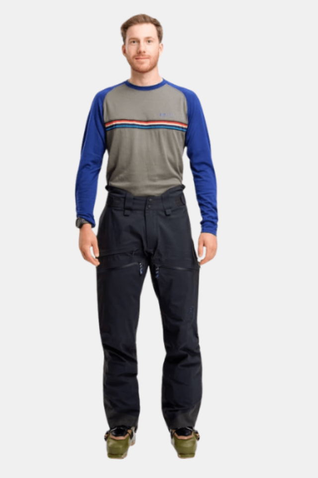 Elevenate Men's Pure Pantalones Dark Ink Solid 