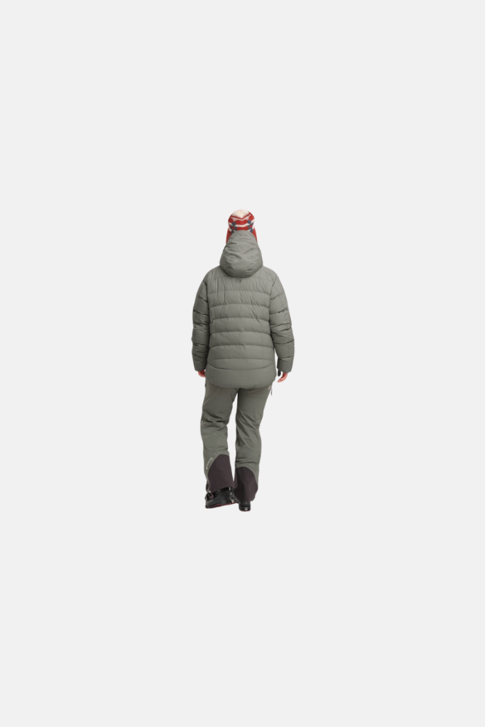 Elevenate Women's Combin Down Chaqueta Gray Green