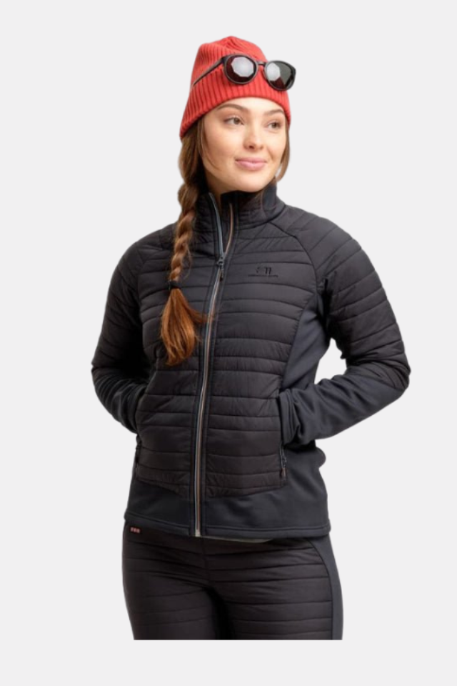 Elevenate Women's Fusion Stretch Chaqueta Técnica Intermedia Dark Ink