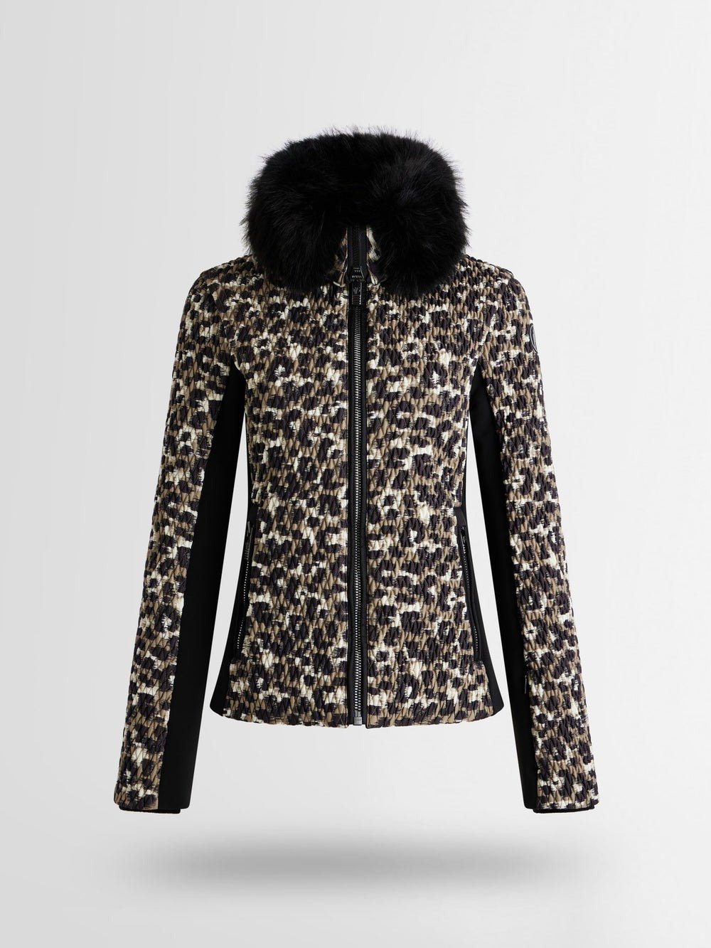 Fusalp Montana Leopard Chaqueta Leopard Flou Savane/Noir