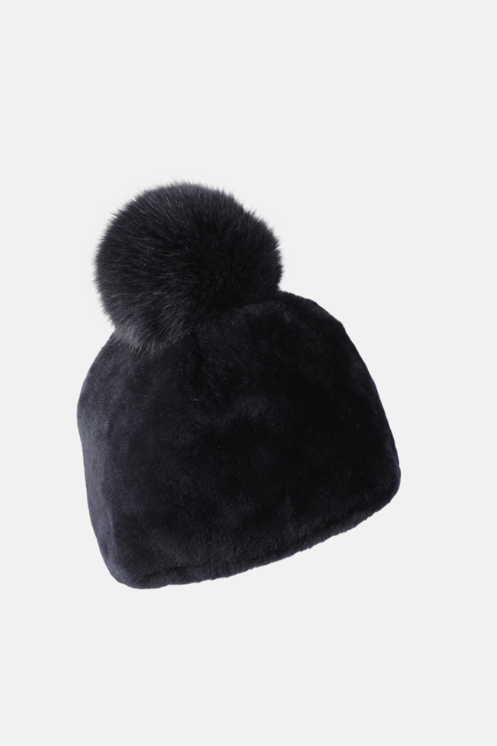 Gena Kasta Merino Gorro negro