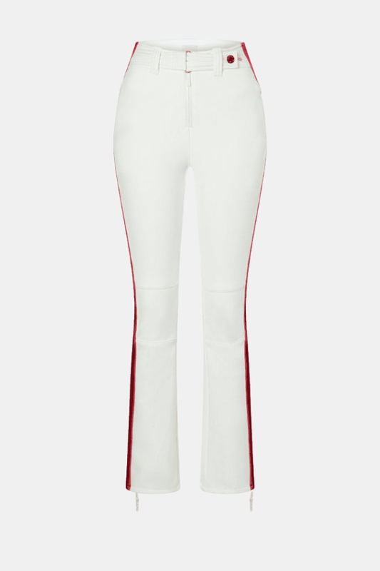 Jet Set Mikaela Pantalones De Esquí Off White-Red