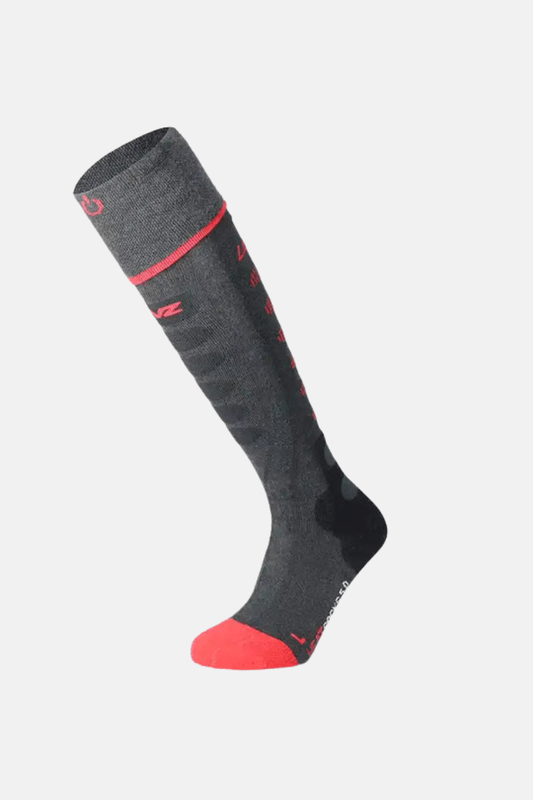 Lenz Calcetines Calefactables 5.1 Toe Cap Regular Fit Anthracite/Red