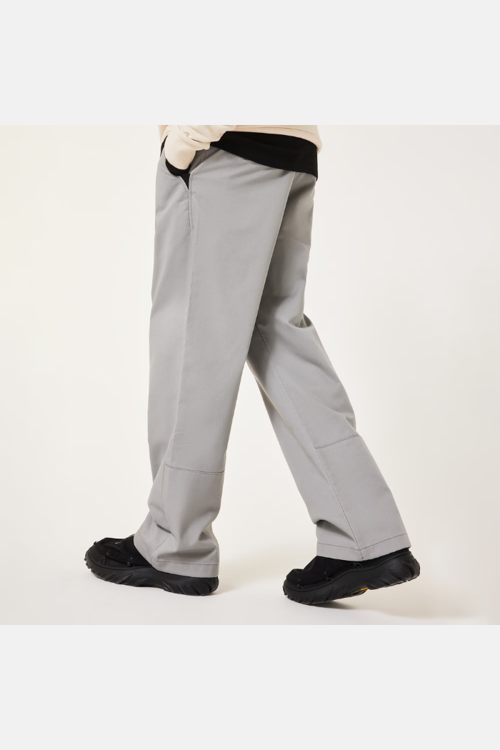 Oakley Allday Wide Leg Chino Pantalones Cement