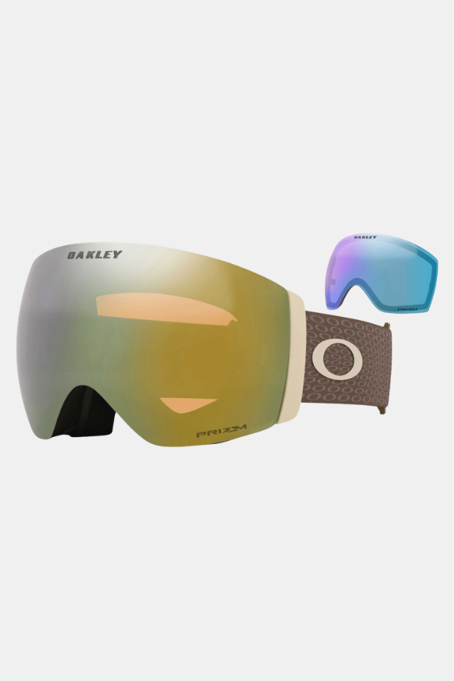 Oakley Flight Deck Pro L Army Green Ozone / Prizm Sage Gold Iridium / Prizm Snow Iced Iridium