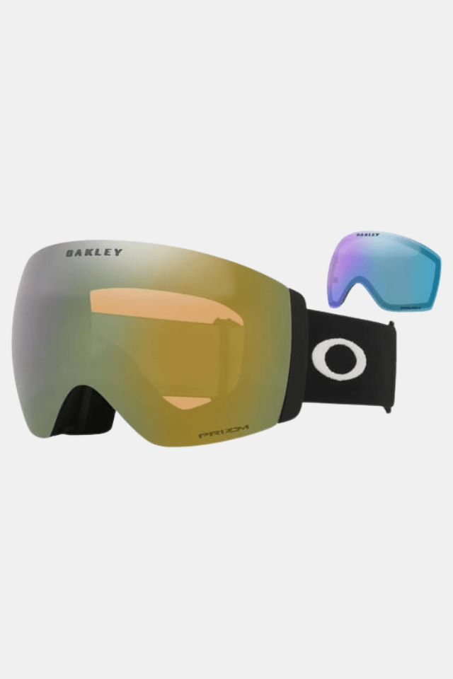 Oakley Flight Deck Pro L Black / Prizm Sage Gold Iridium / Prizm Snow Iced Iridium