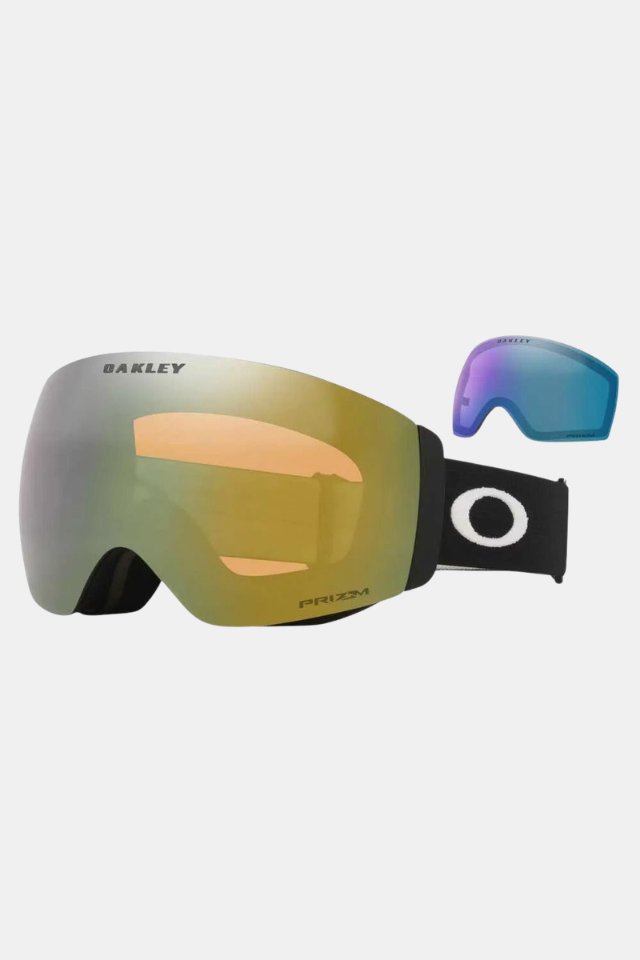 Oakley Flight Deck Pro M Matte Black / Prizm Sage Gold Iridium / Prizm Iced Iridium