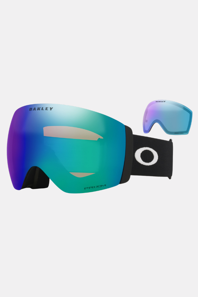 Oakley Flight Deck Pro M Matte Black / Prizm Snow Argon Iridium / Prizm Iced Iridium