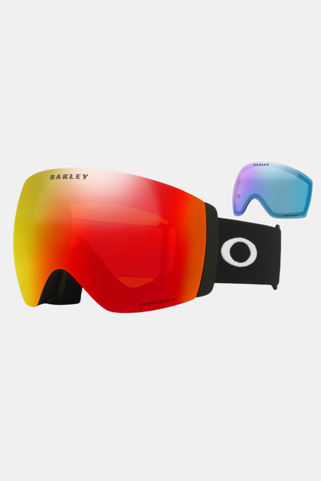 Oakley Flight Deck Pro M Matte Black / Prizm Snow Torch Iridium / Prizm Iced Iridium