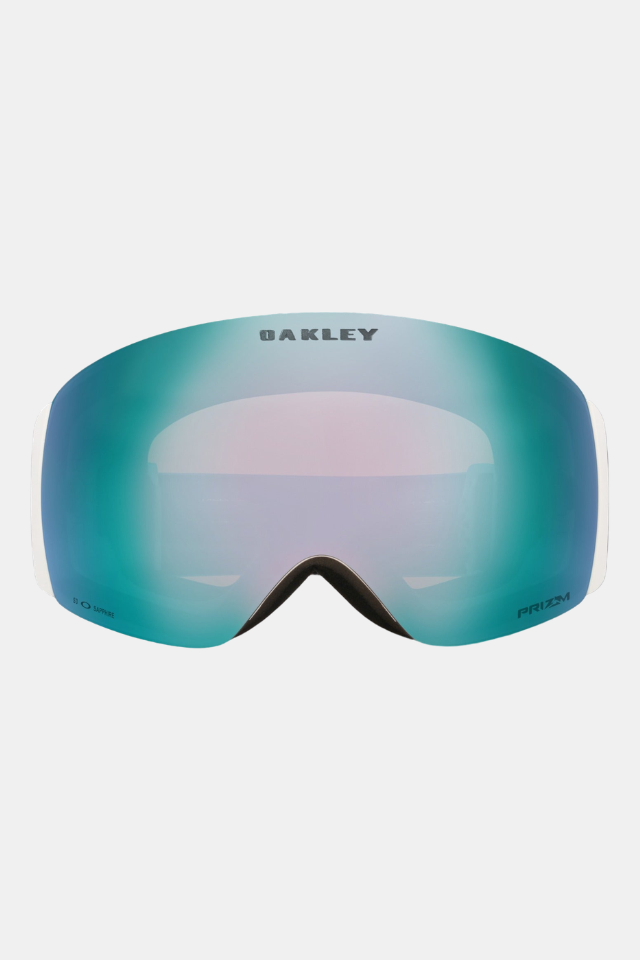 Oakley Flight Deck Pro M Matte White / Prizm Sapphire Iridium / Prizm Iced Iridium