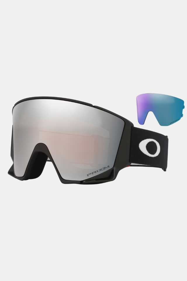 Oakley Flow Scape L Matte Black / Prizm Black Iridium / Prizm Snow Iced Iridium