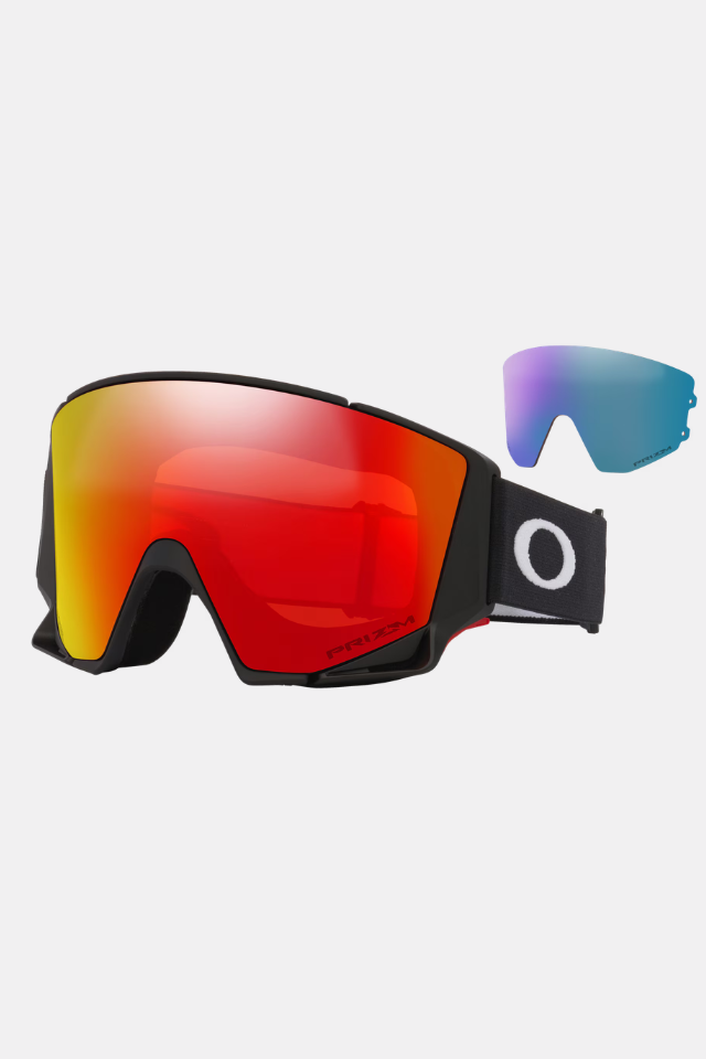 Oakley Flow Scape L Matte Black / Prizm Snow Torch Iridium / Prizm Snow Iced Iridium