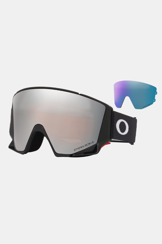 Oakley Flow Scape M Matte Black / Prizm Black Iridium / Prizm Snow Iced Iridium