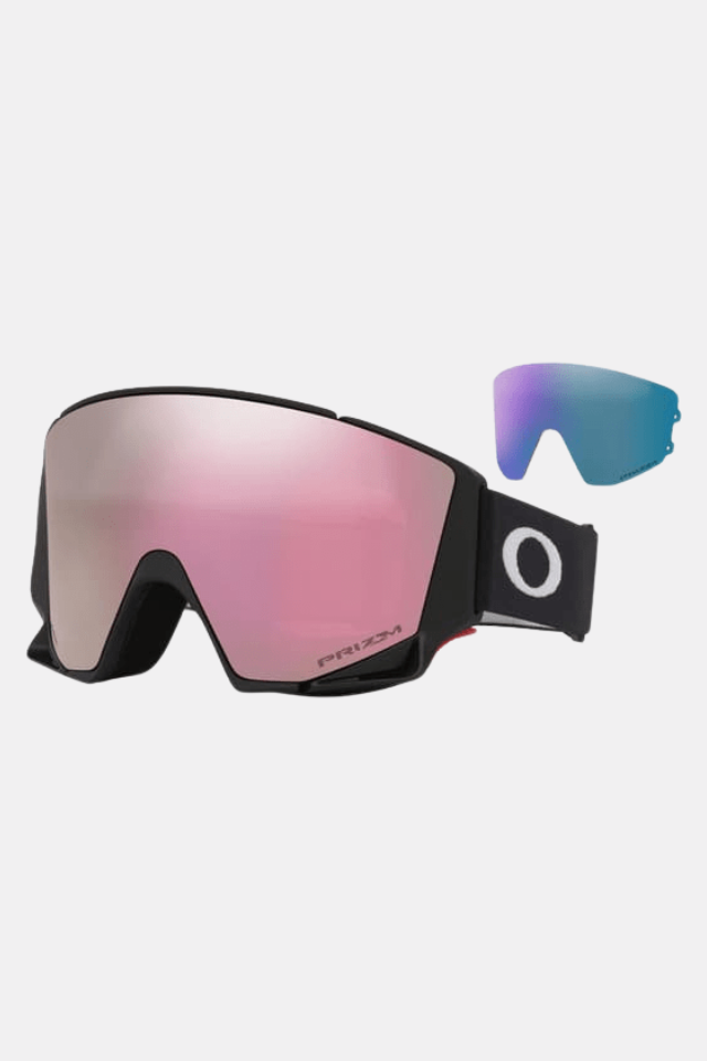 Oakley Flow Scape M Matte Black / Prizm Rose Gold Iridium / Prizm Snow Iced Iridium