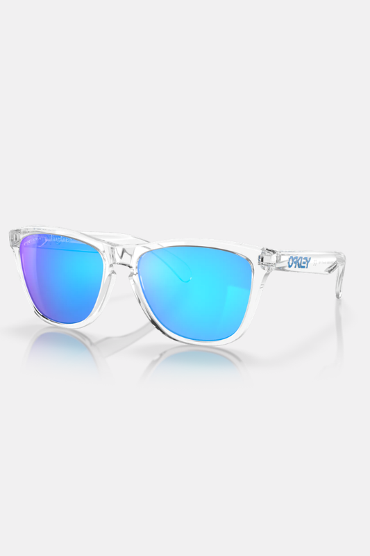Oakley Frogskins Crystal Clear / Prizm Sapphire