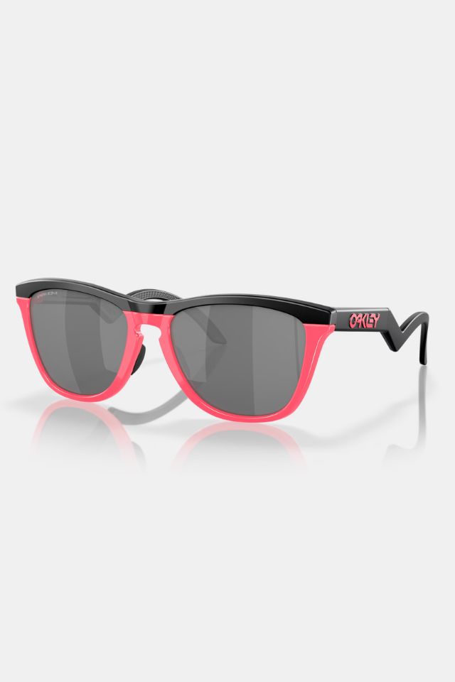 Oakley Frogskins Hybrid Matte Black/Neon Pink / Prizm Black