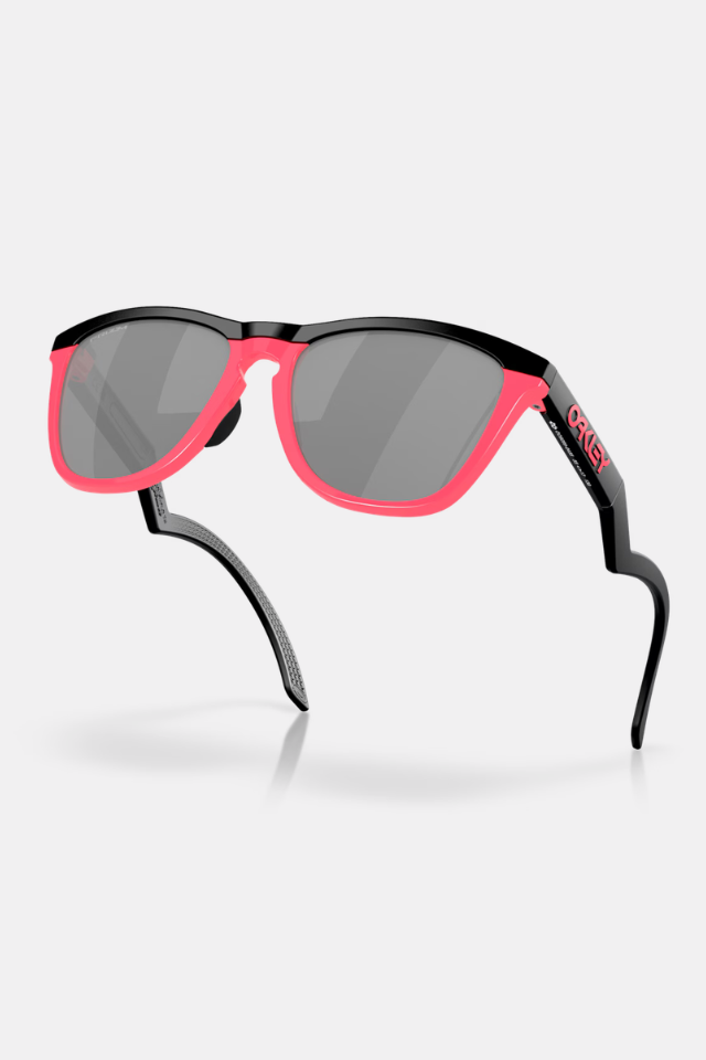 Oakley Frogskins Hybrid Matte Black/Neon Pink / Prizm Black