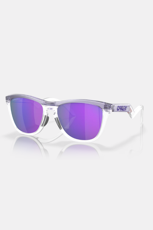Oakley Frogskins Hybrid Matte Lilac/Prizm Clear / Prizm Violet