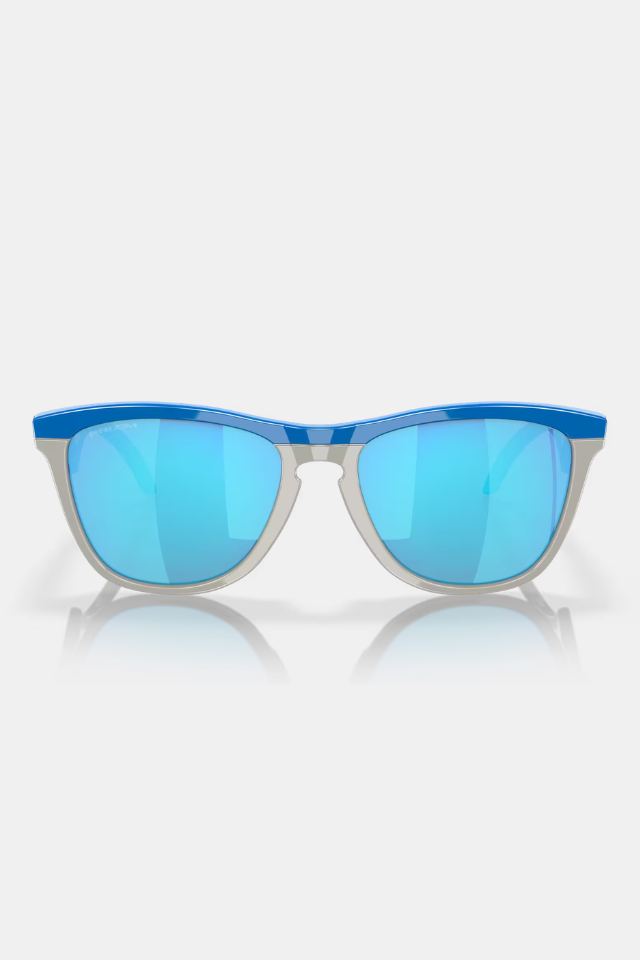 Oakley Frogskins Hybrid Primary Blue/Cool Grey / Prizm Sapphire