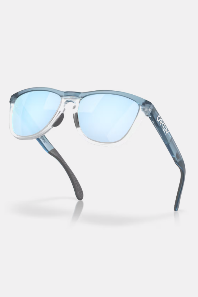 Oakley Frogskins Range Trans Stonewash/Clear / Prizm Deep Water Polarized