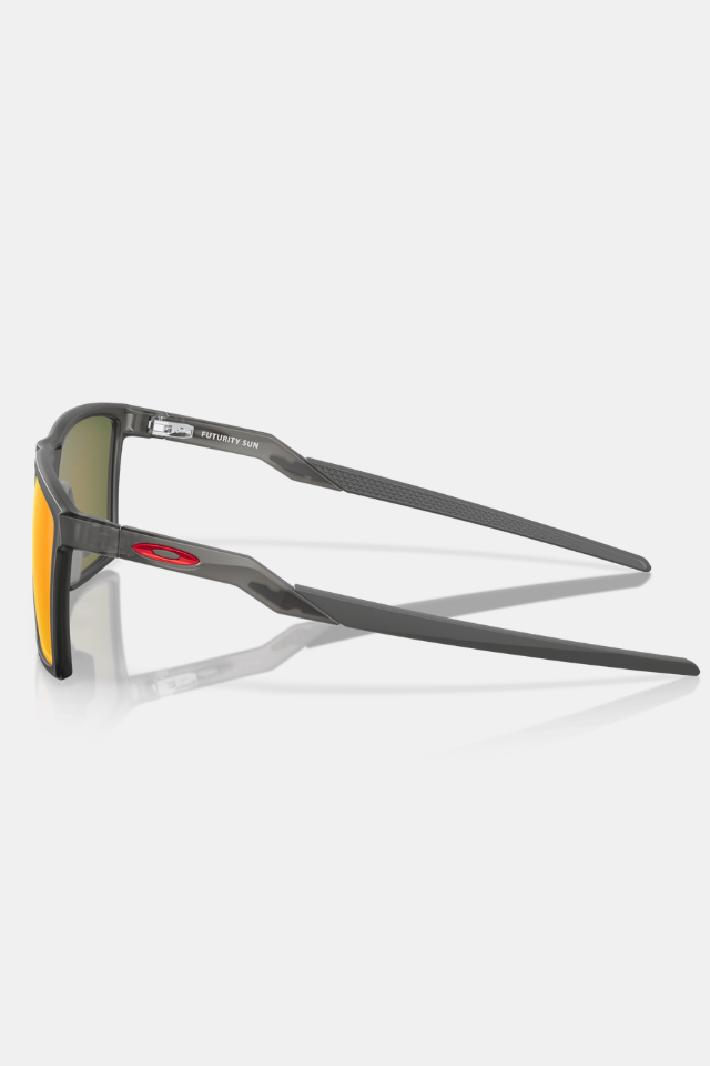 Oakley Futurity Sun Satin Grey Smoke / Prizm Black Polarized