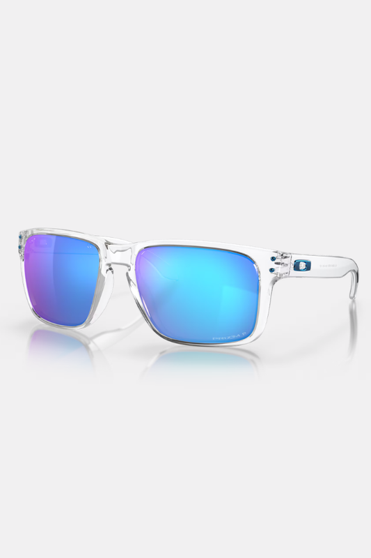 Oakley Holbrook XL Polished Clear / Prizm Sapphire Irid Polar