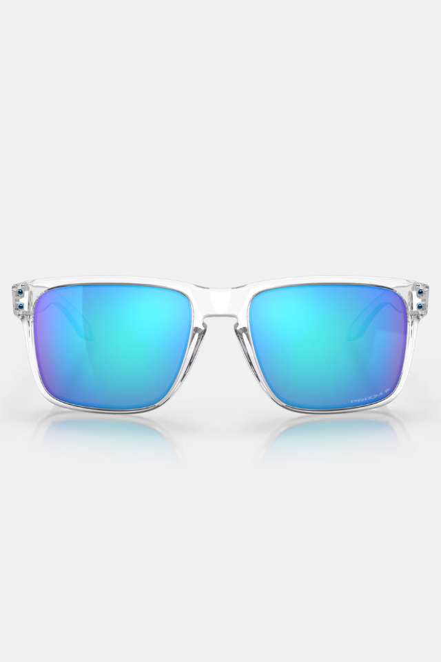 Oakley Holbrook XL Polished Clear / Prizm Sapphire Irid Polar