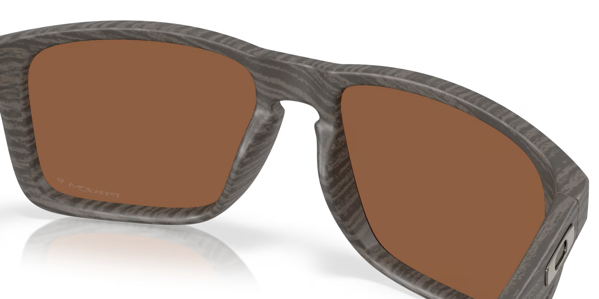 Oakley Holbrook XXL Gafas de Sol Prizm tungsten polarized, Montura woodgrain